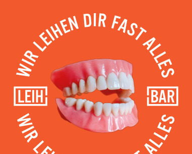 Sticker gebiss rund druckdatei